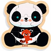 Puzzlo Panda Wooden Puzzle