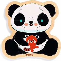 Puzzlo Panda Wooden Puzzle