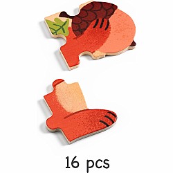 Puzzlo Nut Wooden Puzzle