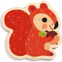 Puzzlo Nut Wooden Puzzle