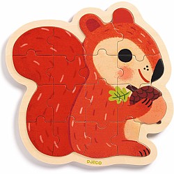 Puzzlo Nut Wooden Puzzle