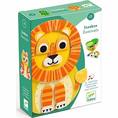 DJECO Zanimals InZeBox Wooden Magnets