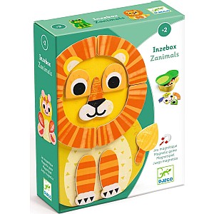 DJECO Zanimals InZeBox Wooden Magnets
