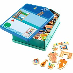 InZeHouse Wooden Magnets
