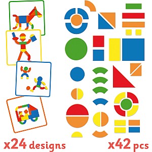 Wooden Magnetics Geoform