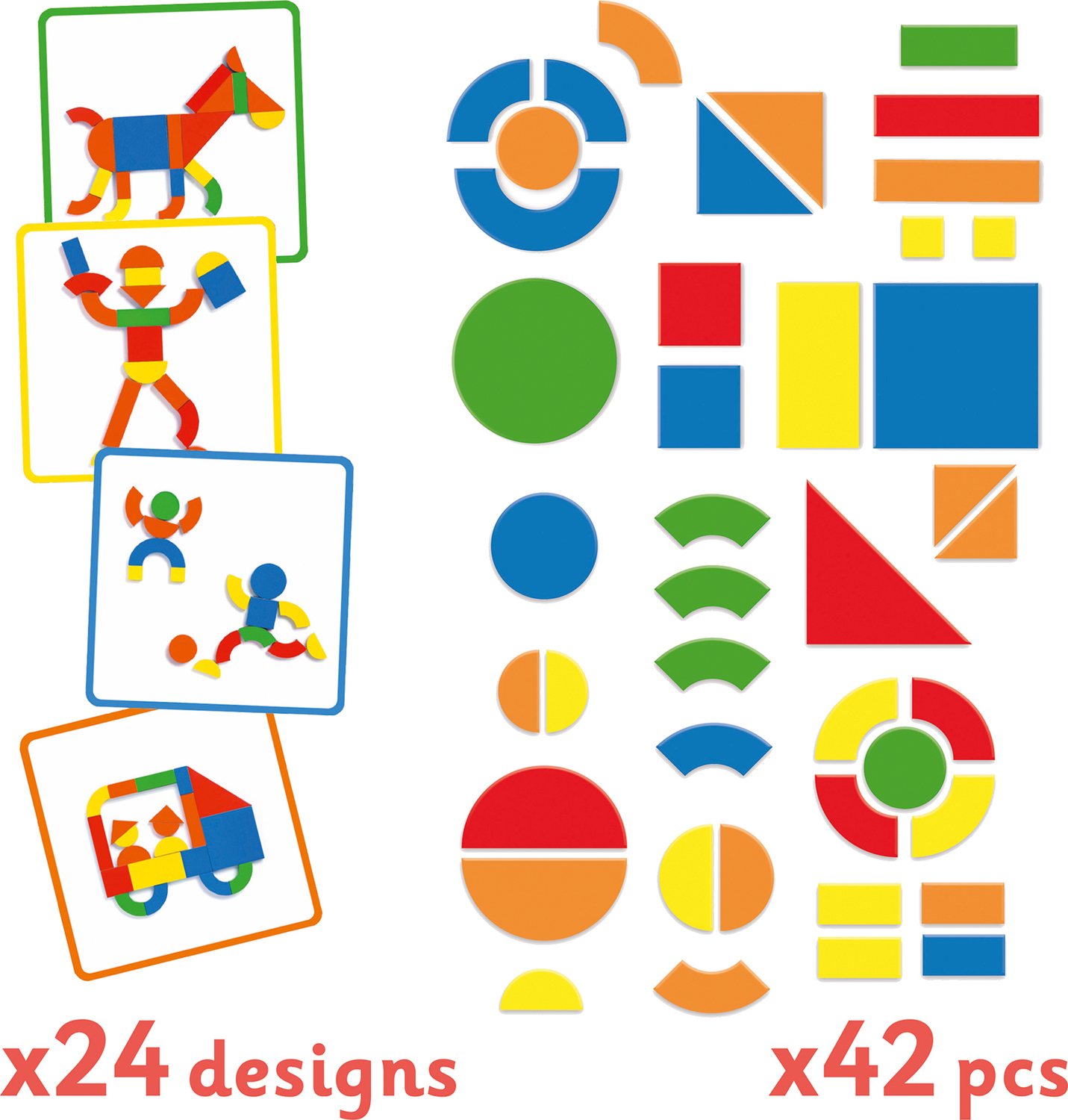 Wooden Magnetics Geoform