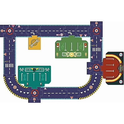 City Circuit 24pc Giant Puzzle