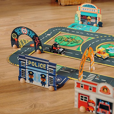 Crazy Motors Puzzle Up Ville