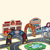 Crazy Motors Puzzle Up Ville