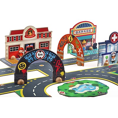 Crazy Motors Puzzle Up Ville