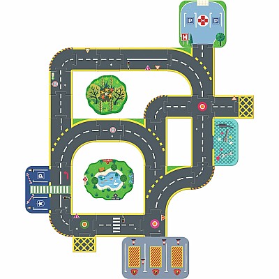 Crazy Motors Puzzle Up Ville