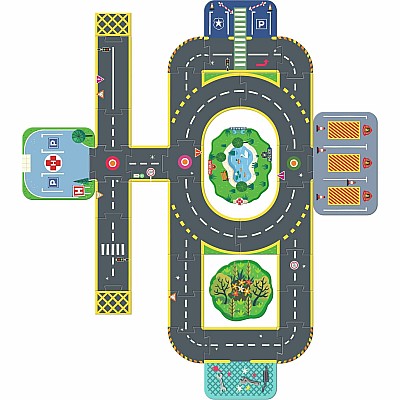 Crazy Motors Puzzle Up Ville