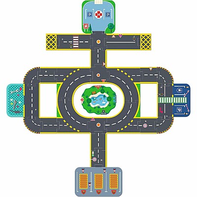 Crazy Motors Puzzle Up Ville