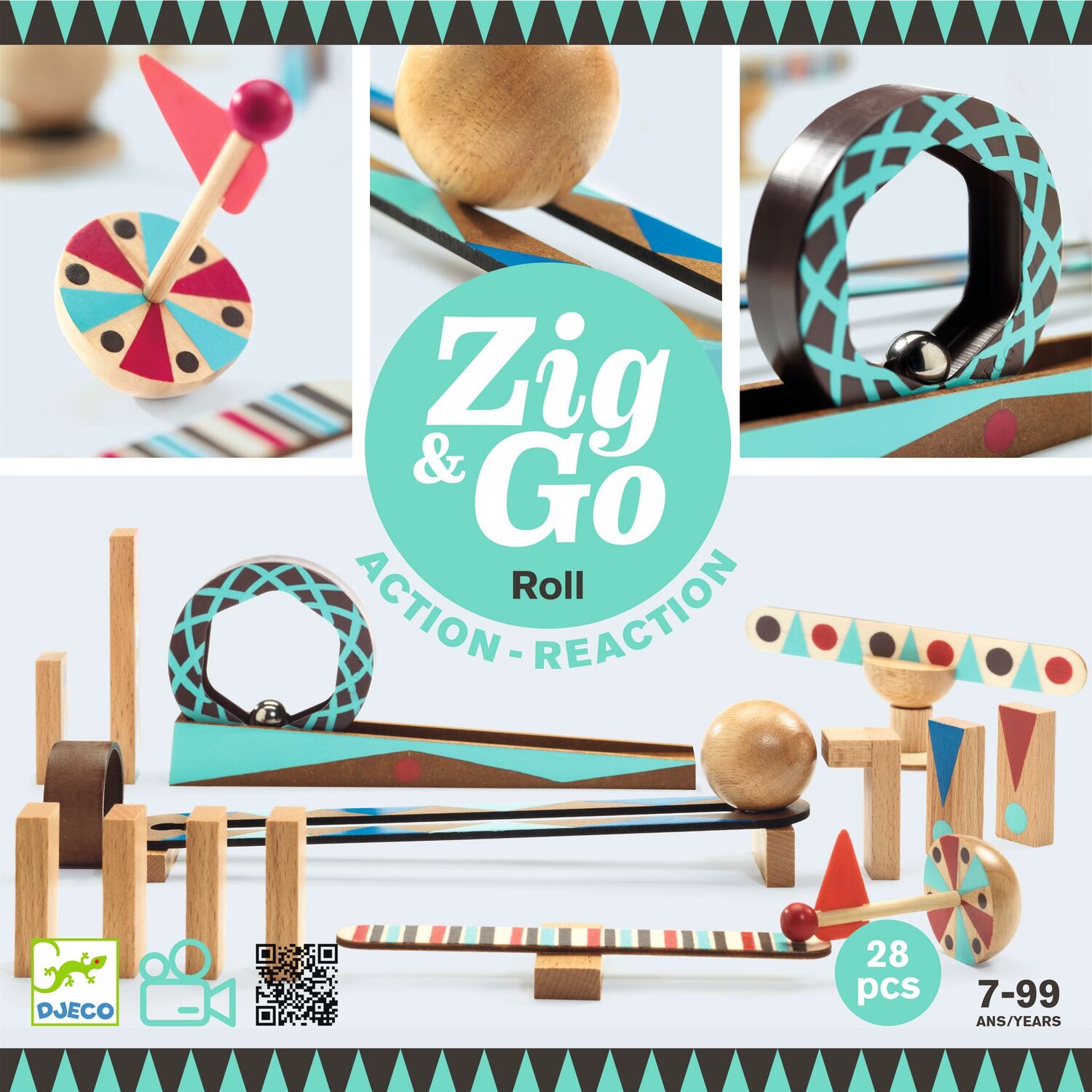 Construction Gallery Zig & Go 28 Pcs