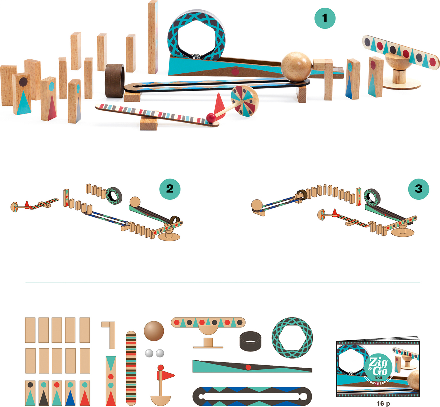 Construction Gallery Zig & Go 28 Pcs