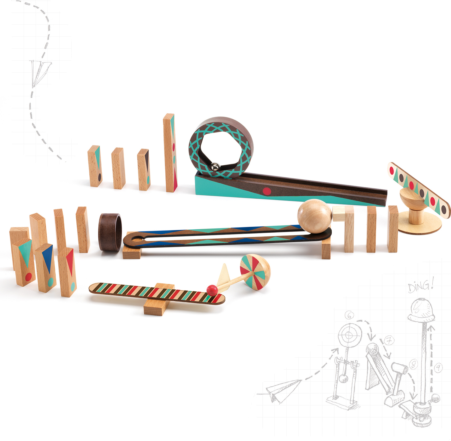Construction Gallery Zig & Go 28 Pcs