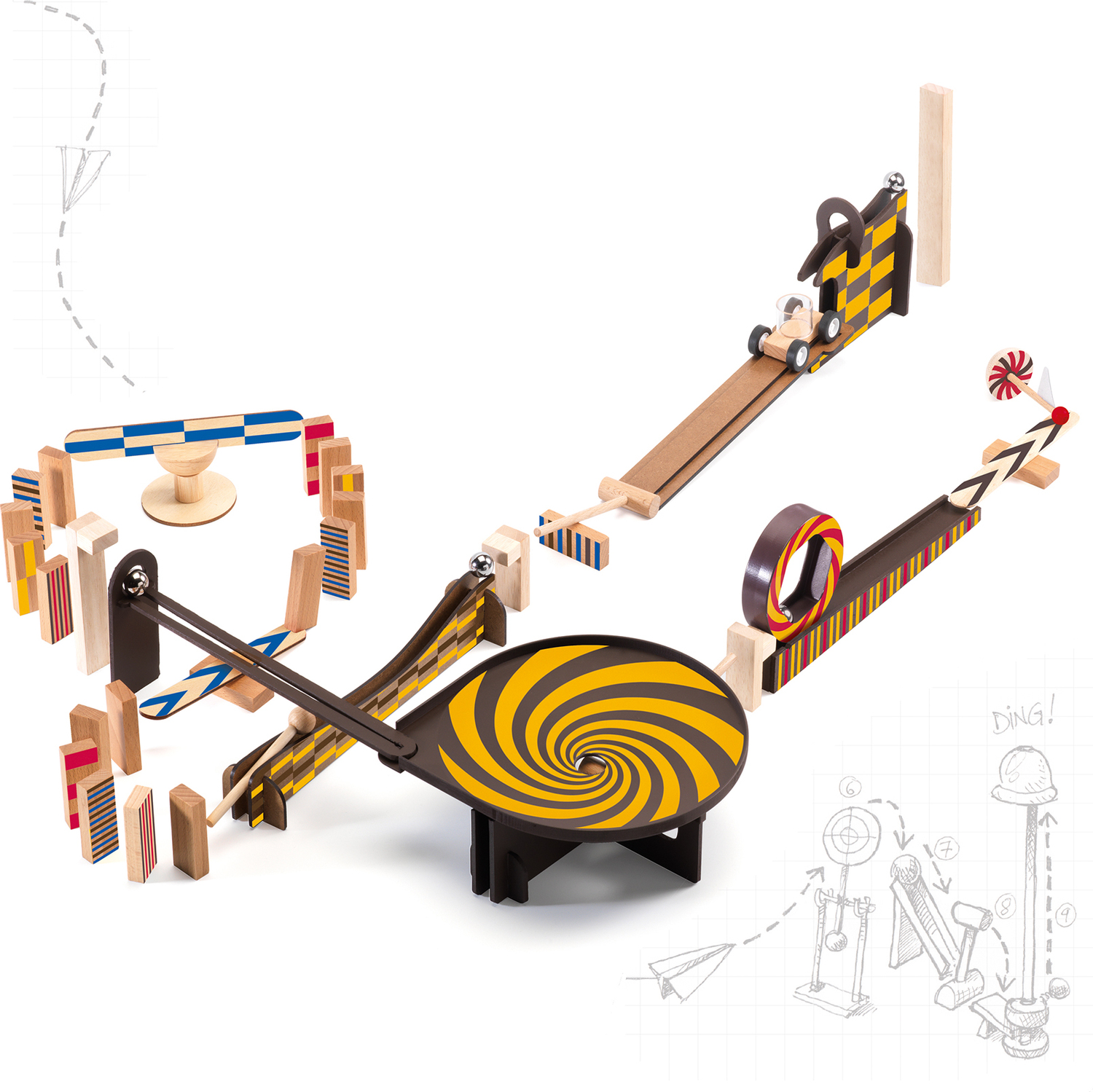 Construction Gallery Zig & Go  45 Pcs