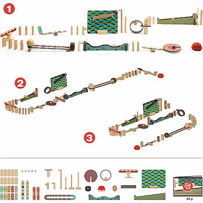 Construction Gallery Zig & Go 48 Pcs