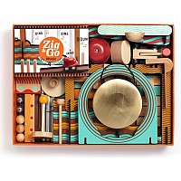 Djeco Zig & Go Music 52Pc Chain Reaction Construction Set