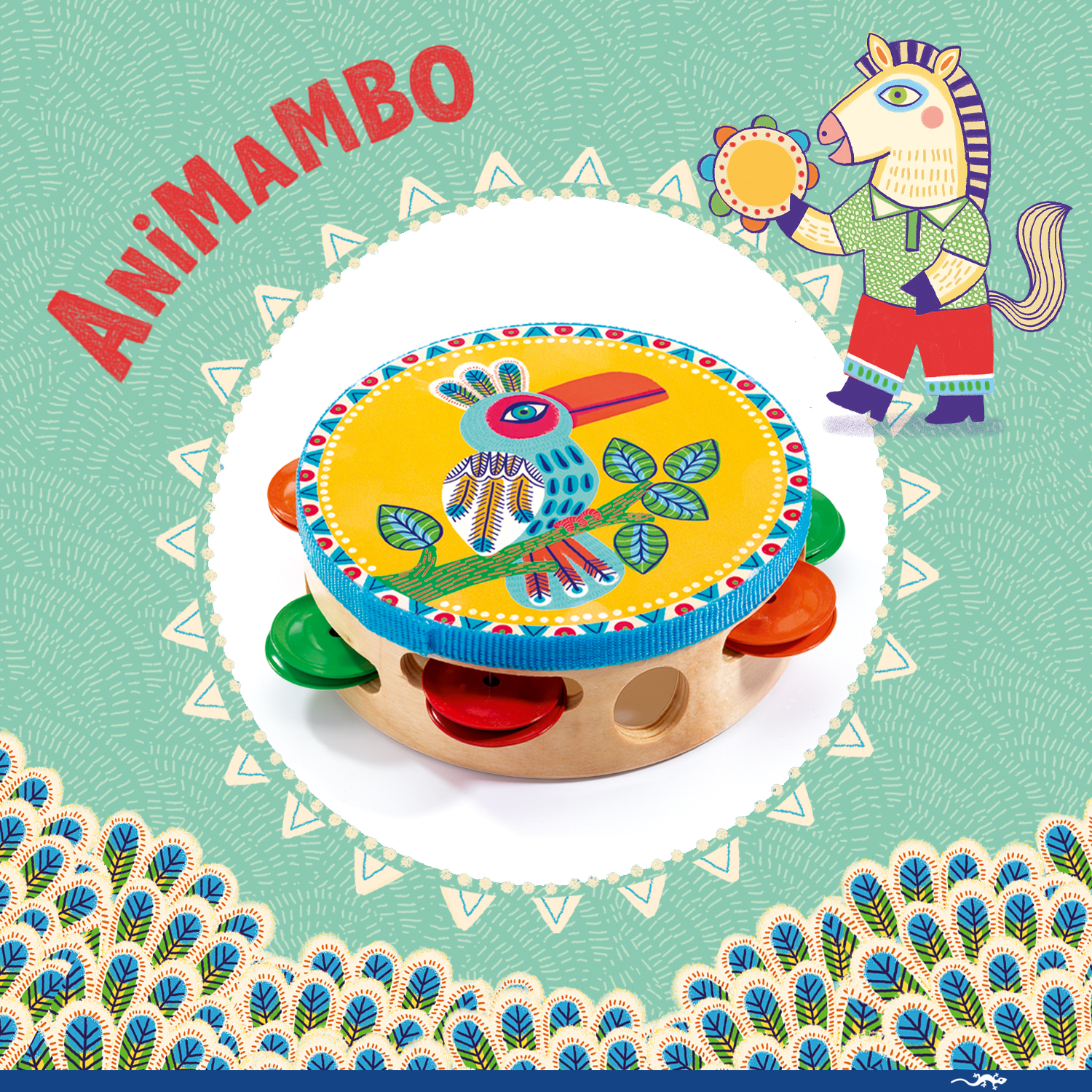 Animambo Tambourine