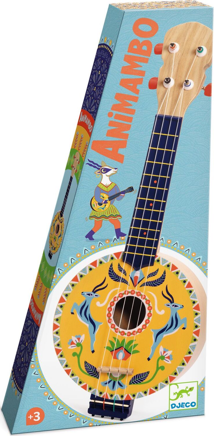 DJECO Animambo Banjo Musical Instrument - Toodleydoo Toys