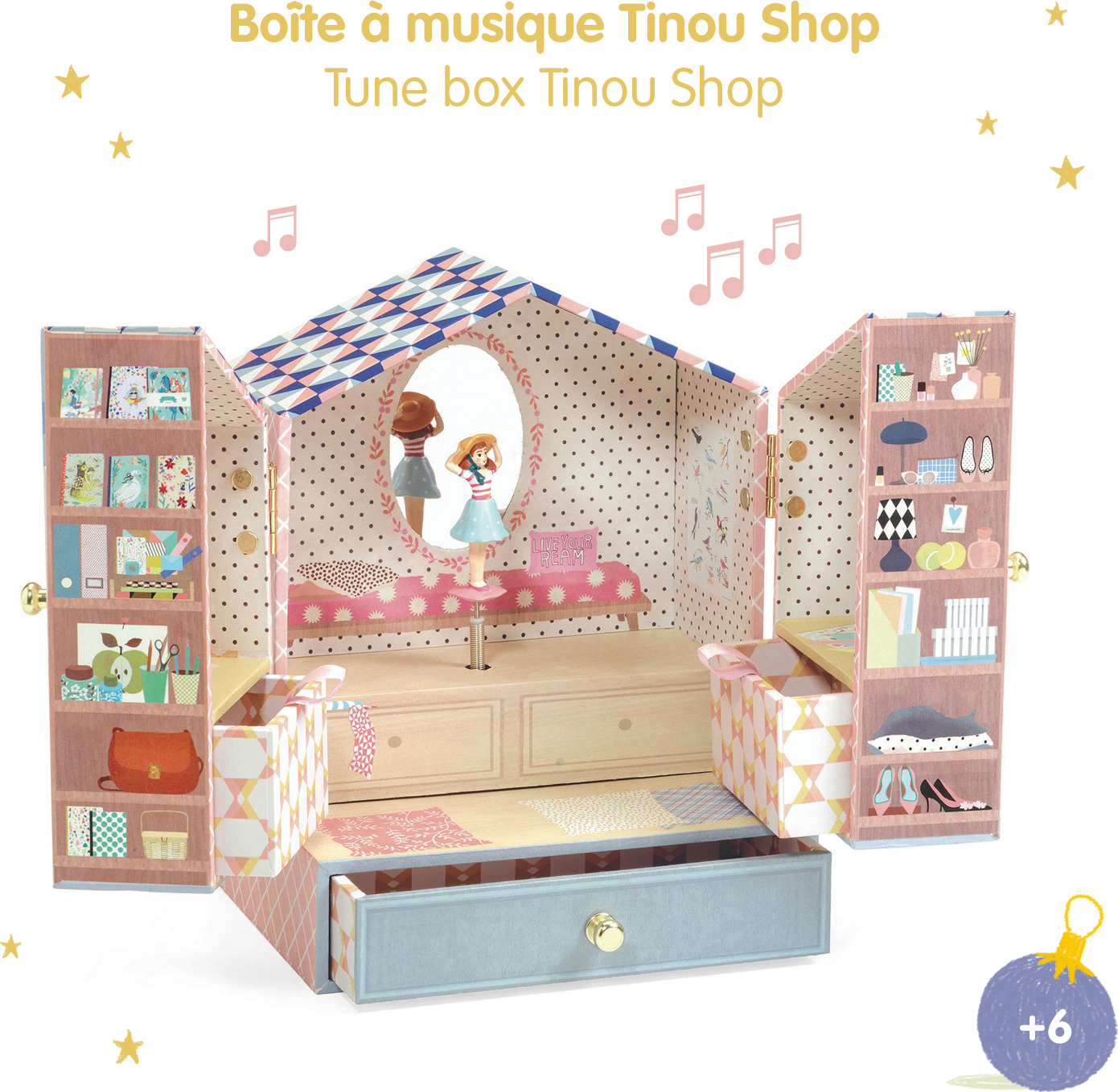 Tinou Shop Musical Treasure Box