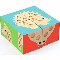 DJECO TouchBasic Wooden Puzzle Blocks