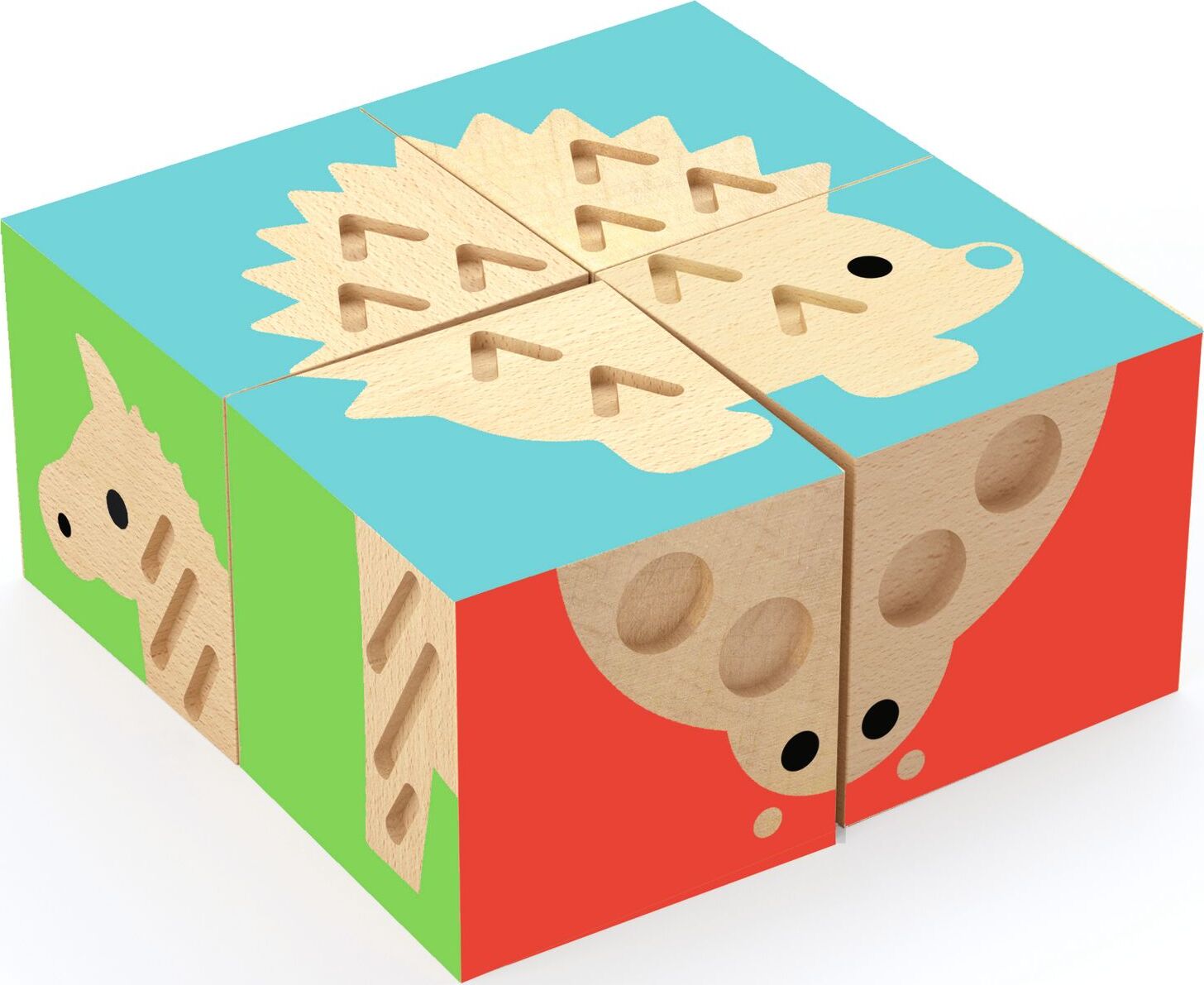 DJECO TouchBasic Wooden Puzzle