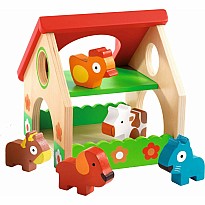 Minifarm Wooden Farm Set