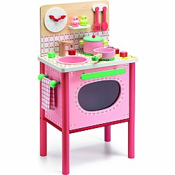 Lila's Wooden Kitchen with Accessories - Pickup Only