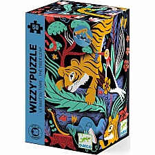 DJECO The Tiger Leap Wizzy 50pc Jigsaw Puzzle