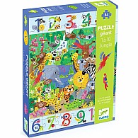 54 pc 1 to 10 Jungle Giant Floor Jigsaw Puzzle