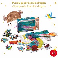Giant Floor Puzzles Leon the Dragon - 58pcs