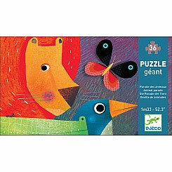 36 Pieces Animal Parade - Giant Puzzle