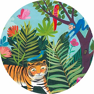 Silhouette Puzzles The Tiger's Walk - 24pcs