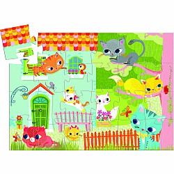 Silhouette Puzzles - Pachat And His Friends - 24pcs