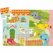 Silhouette Puzzles - Pachat And His Friends - 24pcs