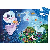 Silhouette Puzzles The Fairy And The Unicorn - 36pcs