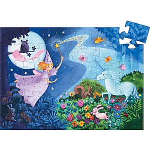 Silhouette Puzzles The Fairy And The Unicorn - 36pcs