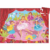 Silhouette Puzzles The Ballerina With The Flower - 36pcs