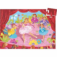 Silhouette Puzzles The Ballerina With The Flower - 36pcs