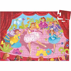 Silhouette Puzzles The Ballerina With The Flower - 36pcs