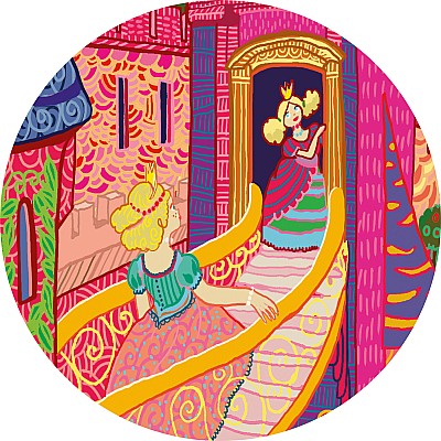 Silhouette Puzzles The Fairy Castle - 54pcs 