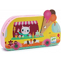 Silhouette Puzzles Ice Cream Truck - 16pcs