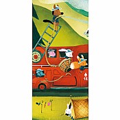 Silhouette Puzzles The Fire Truck - 16pcs