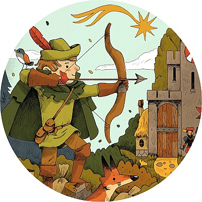 Silhouette Robin Hood