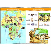 Observation World Animals + Booklet 100 pc