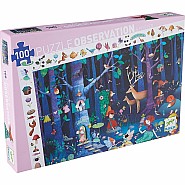 Observation Puzzles Enchanted Forest - 100pcs