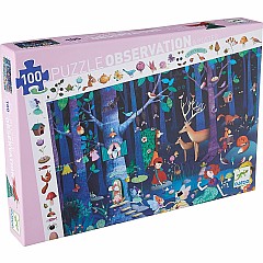 Djeco Enchanted Forest 100pcs Observation Puzzle