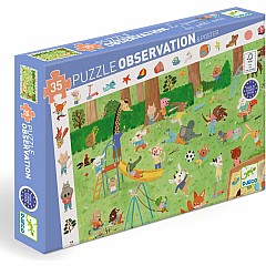 Little Friends' Garden 35pc Observation Puzzle + Poster